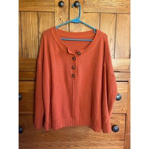 Women’s Burnt Orange Sweater